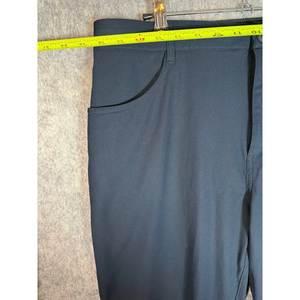 Vuori Pants Mens Meta Athletic Slim Chino Navy Blue 36x31 Stretch Golf V4009